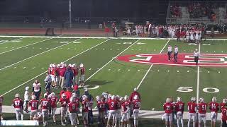 Effingham High School vs Charleston High School Mens Varsity Football [upl. by Ahsad]