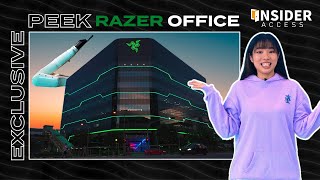 Exclusive Peek at RAZER NEW OFFICE [upl. by Elspet379]