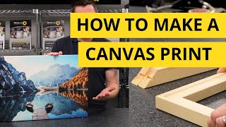 How To Make A Canvas  Varnishing amp Wrapping [upl. by Aremmat93]