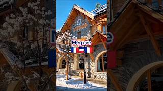 🗻 Megeve France 🇫🇷 tourism travel visit france snow snowfall fyp shorts youtubeshorts [upl. by Tadeo655]