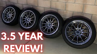 JNC 033 BLACK CHROME WHEEL REVIEW Long Term  35 Years [upl. by Ymmor702]