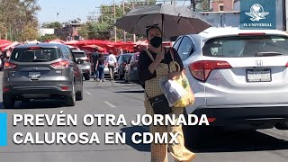 ¡Ya por favor Sol El calor en la CDMX continúa se esperan temperaturas de hasta 33° [upl. by Farrow]