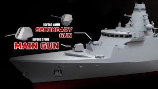 Heres Why the UK Navys Bofors Naval Gun Combination is Superior to the Phalanx CIWS in Any Case [upl. by Frodi]