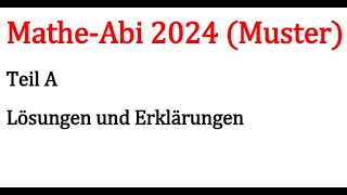 MusterMatheabi 2024 BW durchgerechnet 14 [upl. by Tavis]