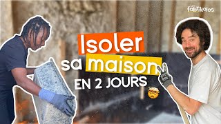 APPRENDRE À ISOLER SA MAISON EN 2 JOURS [upl. by Ainirtak385]