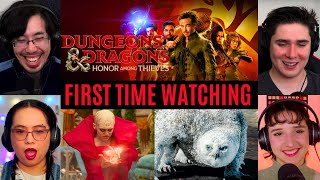 REACTING to Dungeons amp Dragons Honor Among Thieves SO FUNNY First Time Watching Fantasy Movie [upl. by Halonna]