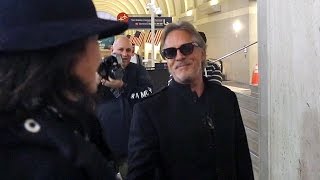 Don Johnson Arrives At LAX Hours After Melanie Griffith NO Comment On Dakotas ISIS Skit [upl. by Aenert]