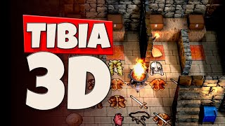 TIBIA 3D  O jogo já está ONLINE na versão beta  ⛏ [upl. by Gay]