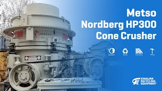 Reconditioned Metso Nordberg HP300 Cone Crusher Testing [upl. by Rhiamon]