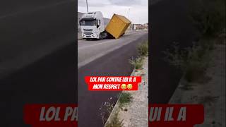 Chauffeur conteneur transport shortvideo routier [upl. by Nyladnor484]