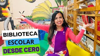 BIBLIOTECA ESCOLAR  Cómo crearla desde cero [upl. by Aneras]