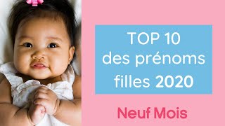 Top 10 des prénoms de filles 2020 [upl. by Wright201]