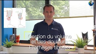 Les douleurs et le volume du moignon pour une prothèse tibiale [upl. by Barbuto]