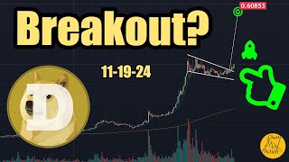 Is Dogecoin Breaking Out Right Now [upl. by Olemrac232]