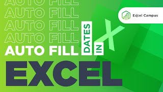 Effortless Date Autofill In Excel Make Your Workflow Simpler [upl. by Nette]