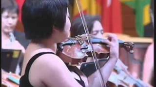 Yura Lee violin  Tchaikovsky Violin Concerto 1 of 4 [upl. by Aryamo]