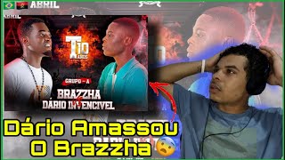 Brasileiro reagindo a RRPL Brazzha vs Dário Invencível T10 EP1 [upl. by Shelbi]