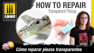 How To Repair Transparent Pieces  Cómo reparar piezas transparentes [upl. by Aihsekin]