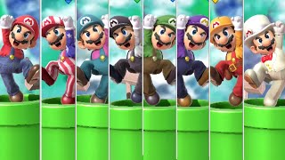 Super Smash Bros Ultimate  All Characters Battle Entrances With 8 Players All DLC Included [upl. by Agatha]