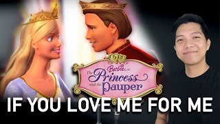 If You Love Me For Me Dominick Part Only  Karaoke  Barbie as the Princess and the Pauper [upl. by Daniell418]