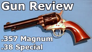 Uberti 1873 Cattleman II 356210  Gun Review [upl. by Ayik910]