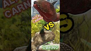 Ark Alfa Carno Vs Carno arksurvivalevolved ark shorts [upl. by Yelhsa85]