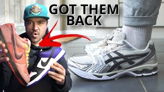 My Jan Sneaker pickups  Asics gel kayano 14 black  cream review [upl. by Ohara394]