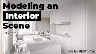 Modeling Interior In 3ds Max [upl. by Gradey773]