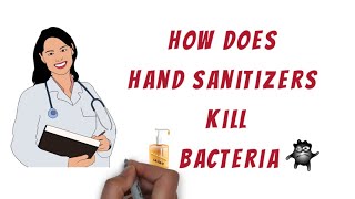 How Does Hand Sanitizers Work [upl. by Nwahsauq763]