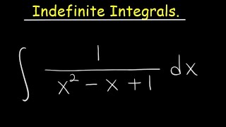 Indefinite integrals  Solved example integralcalculus [upl. by Dylan527]