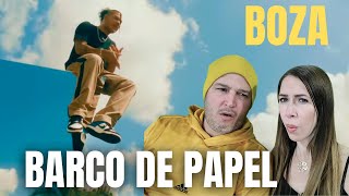 BOZA  BARCO DE PAPEL Official Video Reacción Yasel TV y la Patrona [upl. by Helgeson]