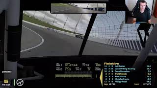 Charlotte Roval NIS iRacing Round 2 [upl. by Ahsirt]