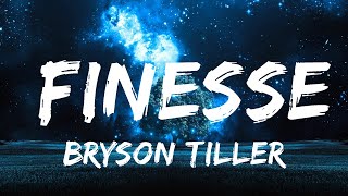 Bryson Tiller  Finesse Drake Cover lyrics  The World Of Music [upl. by Thrift702]