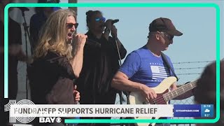 President of Carnival Cruise Line teams up with actor Gary Sinise to help hurricane victims [upl. by Lorou453]