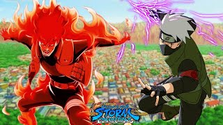 KAKASHI DMS VS GUY G8 🔥🔥 narutostormconnections [upl. by Blossom942]