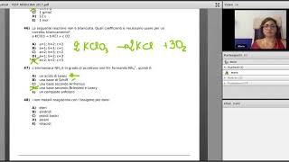 Test Medicina 2017  Commento CHIMICA [upl. by Karlens981]