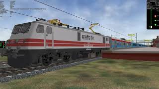 Open Rails Indrail V2 Extension Ambala Cantt to Yamuna Nagar [upl. by Florian]