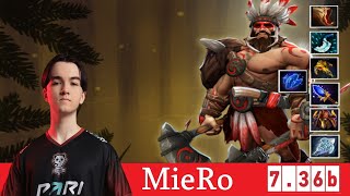 DOTA 2 MieRo the BEASTMASTER OFFLANE 736b [upl. by Giacinta]