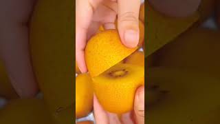 Actinidia chinensis🥝 kiwi fruit satisfying viralvideo fypシ゚viral shorts wow fyp yummy food [upl. by Teiluj]