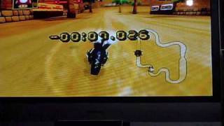 Mario kart Ds Desert hills ultra shortcut [upl. by Mairym]