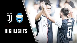 HIGHLIGHTS Juventus vs SPAL  20  Pjanic and Ronaldo goals seal win [upl. by Ylim]