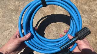 Why You NEED This UBERFLEX Pressure Washer Hose [upl. by Nauqat]