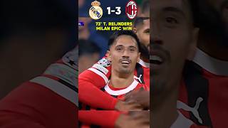 REAL  MILAN 13 • Il Milan Espugna il Bernabeu milan realmadrid leao [upl. by Eecal496]