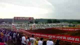 Red Bud Jason Lawrence doing The Leap in practice [upl. by Langdon859]