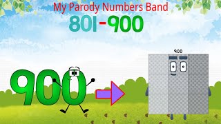 My Parody Numbers Band 801900 But Uncannyblock band giga different Comparison S9 D Remix9 [upl. by Desai407]