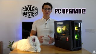 Cooler Master PC Upgrade  Masterbox MB320L Masterliquid ML240L v2 amp MasterFan SF240R [upl. by Rabaj714]