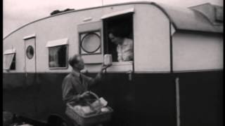 Pathe news Herne Bay Reculver caravans [upl. by Silverman279]