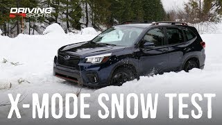 Subaru Dual XMode Explained and Real World Test drivingsportstv [upl. by Fafa]