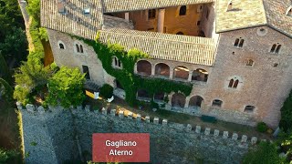 Castello di Gagliano Aterno  LAquila  Abruzzo  Italia [upl. by Sucramd]