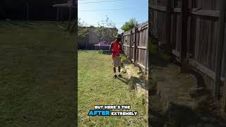 Yard work 🫡 explore entrepreneur lawncare lawn yard lawnmow business shorts youtubeshorts [upl. by Htedirem]